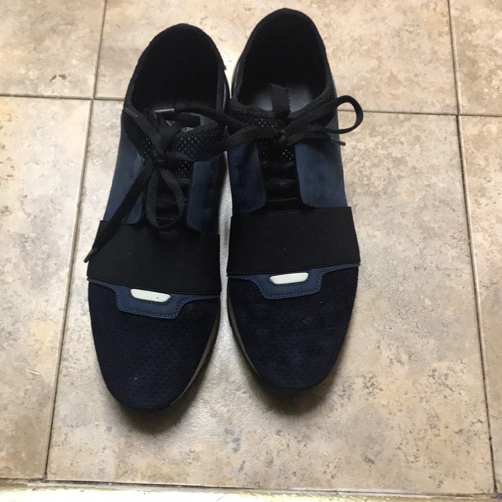 Balenciaga multi panel low top trainers